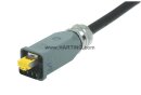 Han3A RJ45 Hybrid 10G Cat6 Steckverbinder 8+4p Schneidklemme