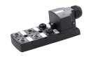 har-SAB M12/6/4p PC Verteilerbox 6 Ports 4 Kontakte LED