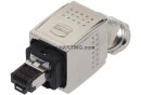 Han PP RJ45 PN Steckverbinder 45° unten 4-polig...