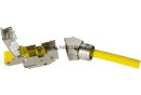 RJI MF RJ45 Steckverbinder Cat6A 8p IDC 35° gewinkelt