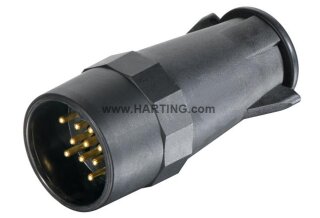 UIC 558 13PIN Steckverbinder-Set Crimpanschluss 10 A 60 V