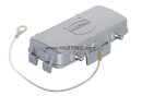 Abdeckkappe Han 16EMV/B-AK Aluminium IP65 Querbügel