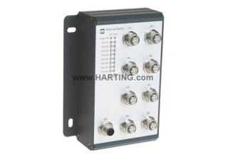 Ha-VIS eCon 4080-B1 Industrial Ethernet Switch unmanaged 8 Ports Fast Ethernet