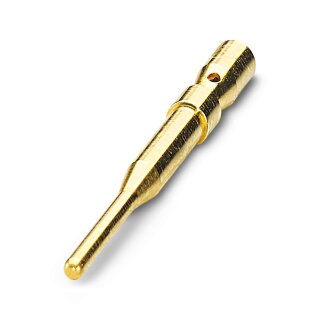 Crimpkontakt RC-15P2030 Stift gedreht 1 mm CuZn