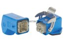 Han Ex 4A Set agw/gs-M20 Steckverbinder 4-polig M20...