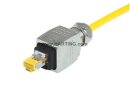 Han PP RJ45 10G Metall Steckverbinder Set 8-polig...