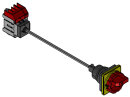 Not-Ausschalter 351319 Lasttrennschalter 180 A 4-polig...