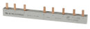 Steg-Verdrahtungsschiene 111266 3-polig 10mm² 8TE
