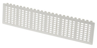 Blindabdeckung Verteilergehäuse 12 Platzeinheiten 220 mm weiß