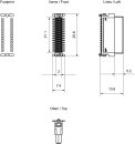 ET200SP IO-Socket Typ A BaseCarrier 6ES7193-6MS15-5AA0