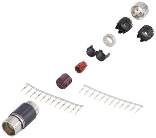 Signalstecker 17-polig 6FX2003-0SA17 Außengewinde Siemens