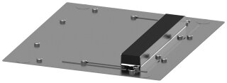 Dachblech IP4X Kabeleinführung B350 T400 Schaltschrank