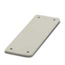 HEAVYCON Abdeckplatte HC-D 25-AP-GY Bauform D25 grau IP54