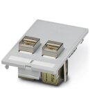 Phoenix Contact - 1657766 - VS-SI-FP-2RJ45-5-MOD-BU/BU -...