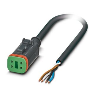 Phoenix Contact - 1415010 - SAC-4P- 5,0-PUR/DTFS - Sensor-/Aktor-Kabel