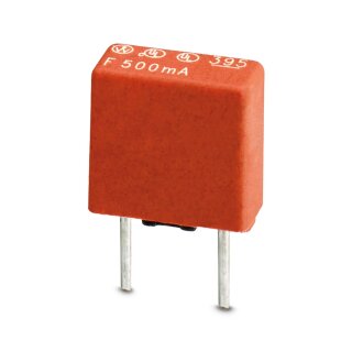Steckbare Schmelzsicherung TE5 2 A flink 250 V 5er-Set