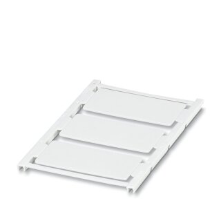 Einrastschildchen UC-EMP 60x30 weiß RAL 9010 3er Pack