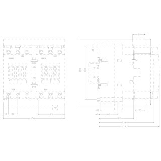 Satz mechanische Verbinder 3RA1932-2D 10 mm Abstand Schütze