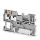 Durchgangsklemme PT 1,5/S-TWIN/1P Push-in 17,5 A 500 V grau