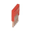 Steckbrücke FBS 5-3,5 5-polig 17,5 A rot