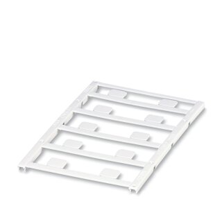 Kunststoffschild UC-EMLP 11x9 mm weiß beschriftbar 10er-Pack