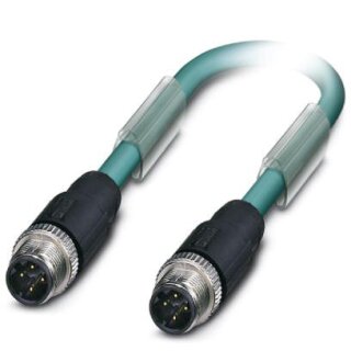 Phoenix Contact - 1569456 - NBC-M12MSD/ 1,0-93E/M12MSD CMC - Bussystem-Kabel