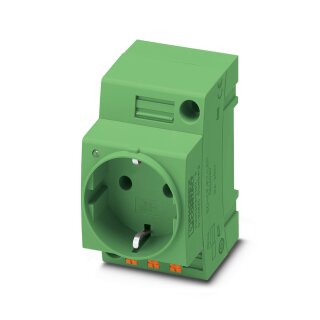 Steckdose EO-CF/PT/LED/GN 16 A 250 V AC grün mit Leuchtanzeige