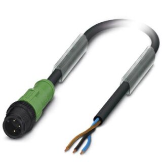 Phoenix Contact - 1442340 - SAC-3P-M12MS/10,0-PUR P - Sensor-/Aktor-Kabel