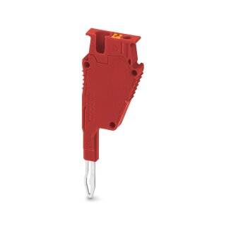 Prüfstecker PS-3,5/E 1-polig rot 2 A 250 V