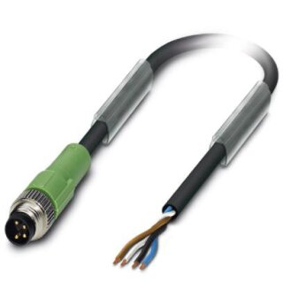 Phoenix Contact - 1415543 - SAC-4P-M 8MS/3,0-PVC - Sensor-/Aktor-Kabel