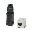 Phoenix Contact - 1249556 - HC-STA-RJ45PC-HT-M20-PLRBK -...