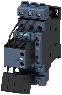 Kondensatorschütz 3RT2628-1AB05 AC-6b 33 kVAr 3-polig AC 24 V