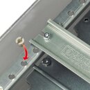 Tragschiene ungelocht NS 35/15 1000 mm verzinkt silberfarben