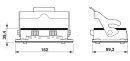 Anbaugehäuse B48 HC-STA-B48-BWS-EMC-AL 162x99,2x39,4...