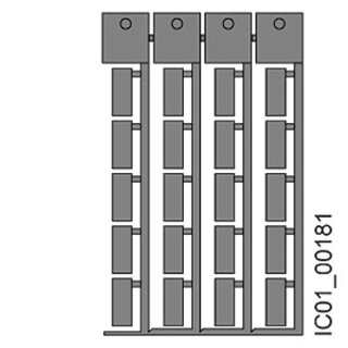 Kennzeichnungsschilder 10X7 Mm, Ti -Grey