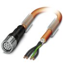 Kabelstecker kunststoffumspritzt - K-7E - OE/010-D02/M23 F8