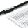 Leitermarker UCT-WMT weiß 12×4 mm beschriftbar 50er Pack