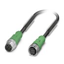 Sensor-Aktor-Kabel SAC-4P-M12MS 4-polig 3 m PUR halogenfrei
