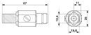 Überspannungsschutz CN-UB-280DC-BB N-Connector 280 V...