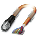 Kabelstecker kunststoffumspritzt - K-12 - OE/2,0-E00/M23 F8