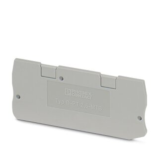 Abschlussdeckel D-PT 2,5-MTB grau 70,1 mm