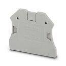 Abschlussdeckel D-UT 2,5/10 grau PA 47 mm