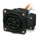 CHARX T2HCI12-3AC32-2,0M2 Fahrzeug-Ladedose AC Typ 2 32 A...