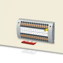 Steckbrücke FBS 4-6 4-polig 32 A Rastermaß 6,2 mm rot