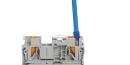 Durchgangsklemme PT 6-TWIN 41 A 1000 V Push-in 3-polig grau