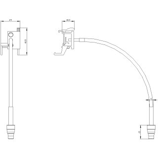 Drahtauslöser für RESET 0,6 m 3RU2900-1C Siemens