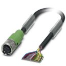 Sensor-/Aktor-Kabel - SAC-17P- 3,0-PUR/FS SCO
