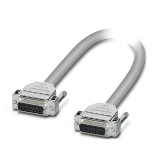D-SUB-Systemkabel CABLE-D15SUB/B/B/HF/S 3,0 m geschirmt 15-polig
