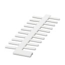 Einsteckschild PABA WH/15 weiß unbeschriftet 20er Pack