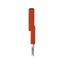 Prüfadapter PAI-4-FIX-5/6 RD 4 mm 10 A 250 V rot